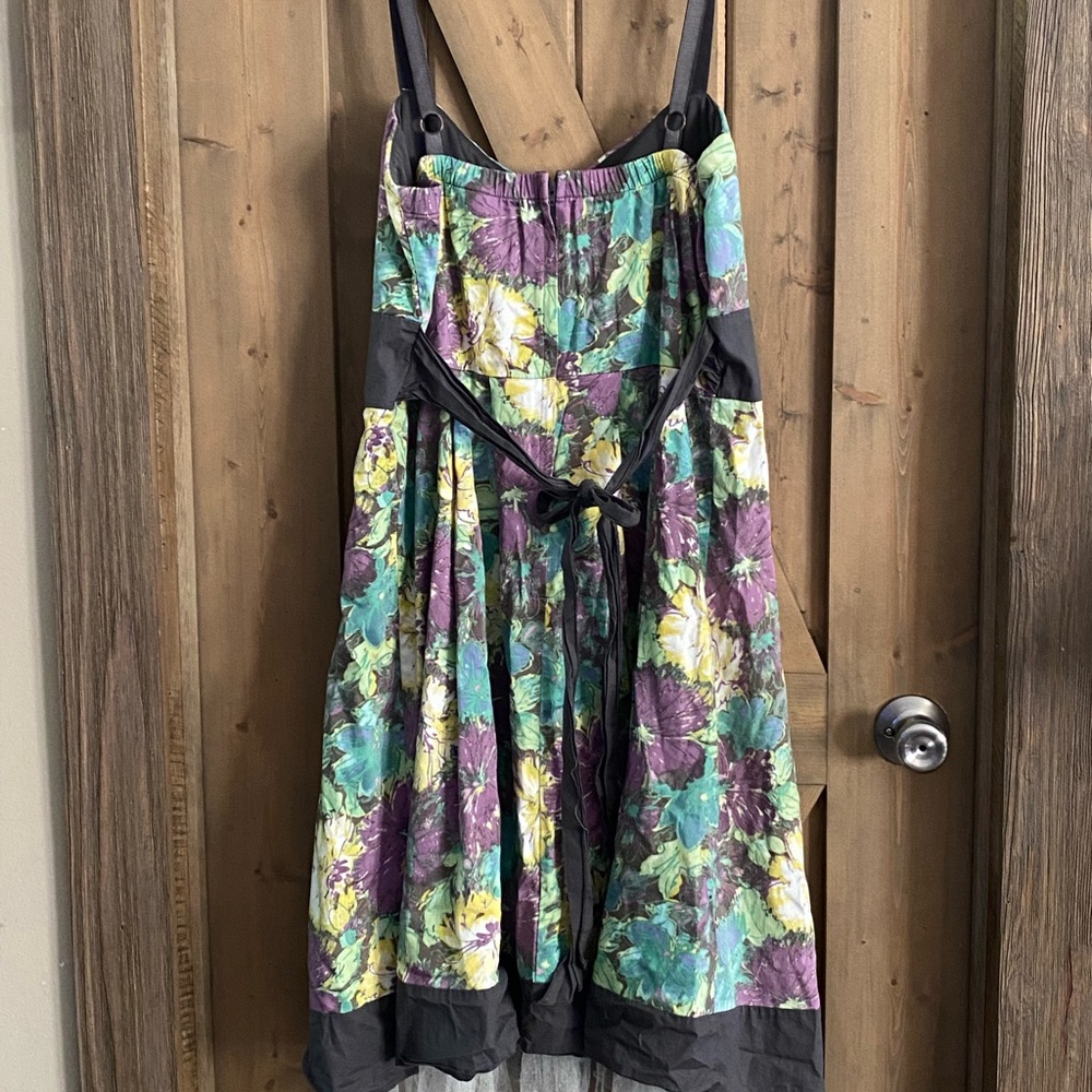 Torrid Floral TEA DRESS - Women's 14 Layered Tulle Underskirt Cottagecore - Picture 5 of 13